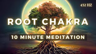 10 Minute Root Chakra Meditation [upl. by Agripina]