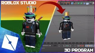 ROBLOX Tutorial  How to Insert your Character In Any 3D Programs [upl. by Kilah920]