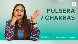 ¡Pulsera de los 7 CHAKRAS para INICIAR EL AÑO 💐🥂🌈 [upl. by Llezom]