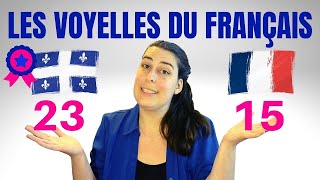 Les voyelles du français France vs Québec [upl. by Amilah]