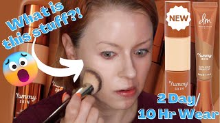 Danessa Myricks YUMMY SKIN Serum Foundation  Glow Serum Primer Review  2 Day Wear [upl. by Garaway]