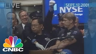 Reopening the NYSE after 911  Archives  CNBC [upl. by Wixted422]