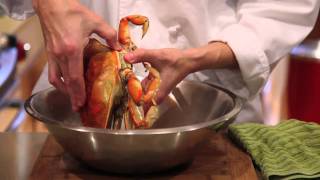 How to cook and clean a Dungeness crab [upl. by Netti]