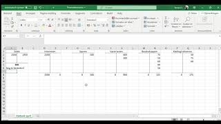 DIY geautomatiseerd kasboek in Excel makkelijk [upl. by Cos323]