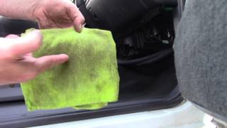 Amazing Trick To Cleaning Dirty Car Carpets [upl. by Aoht]