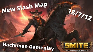 Hachiman Slash Gameplay  Hachislash  SMITE Slash Mode [upl. by Tade339]