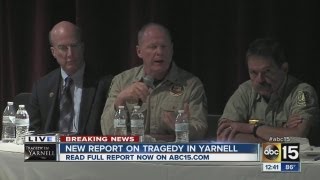 Part 8 Yarnell Hill Fire Investigative Report press conference [upl. by Cordelia317]