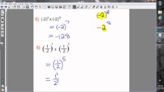 33a exponent laws [upl. by Llerdnam]