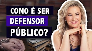 O que faz o DEFENSOR PÚBLICO Qual é a função da Defensoria Pública [upl. by Anerdna516]