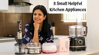 5 Small Helpful Kitchen Appliances  Easy Cooking Gadgets [upl. by Fogel561]