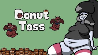 DONUT TOSS  All Endings  Weight Gain Game [upl. by Einuj]