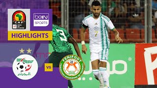 Algeria v Niger  AFCON Qualifier 2023  Match Highlights [upl. by Fezoj]