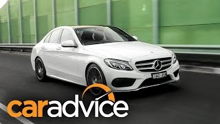 2015 Mercedes Benz CClass Review  CarAdvice [upl. by Shulins]