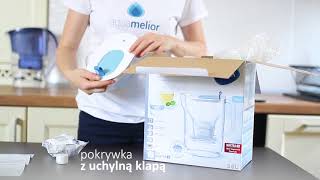 Dzbanek filtrujący Brita STYLE XL fillampgo niebieski [upl. by Jermain]