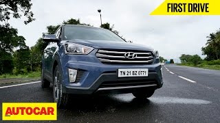 Hyundai Creta  First Drive  Autocar India [upl. by Bagley]