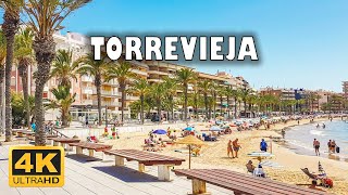 Torrevieja Spain 🇪🇸  4K Drone Footage [upl. by Eitak]