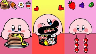 Kirby Emoticon MUKBANG collection [upl. by Nail899]