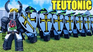 Roblox Warlords TEUTONIC review [upl. by Annerol555]