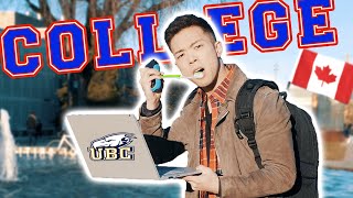 A Day in the Life of a Canadian University Student  UBC [upl. by Nairdna816]