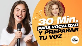 Vocalización de 30 Minutos Completos  Lunes de Entrenamiento [upl. by Nylesaj]