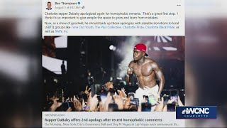 DaBaby in hot water following remarks about LGBTQ community [upl. by Alakcim]