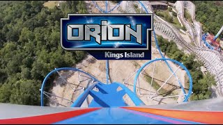 Official Kings Island Orion roller coaster POV [upl. by Ocramed]