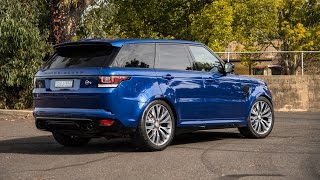 2016 Range Rover Sport SVR review  first impressions POV [upl. by Freddi]