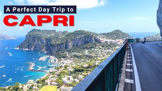 DAY TRIP TO CAPRI ITALY How to Spend One Day in Capri  Best Things to Do in Capri in One Day [upl. by Willmert]