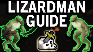 OSRS Lizardman Slayer Guide 07  w Cannon [upl. by Elorac371]