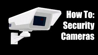 Bloxburg How To Use Security Cameras • Roblox [upl. by Kaine]