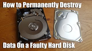 How to Destroy Data on a Hard Disk PERMANENTLY [upl. by Beeson408]