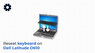 Tutorial Reseat keyboard on Dell Latitude D610 [upl. by Raynold]