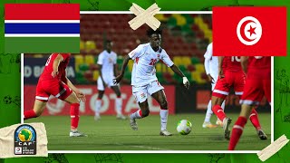 The Gambia vs Tunisia  AFCON U20 HIGHLIGHTS  352021  beIN SPORTS USA [upl. by Nyrrad]