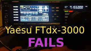 Yaesu FTdx3000  FAILS [upl. by Otilia]