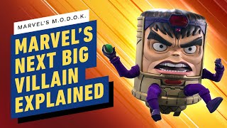 Marvel Origins Everything You Need to Know About MODOK [upl. by Aerdnaid]