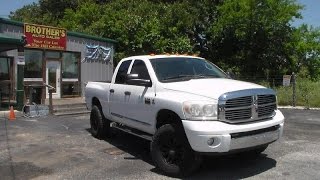 2008 Dodge Ram 2500 Laramie Cummins Review [upl. by Nanny989]