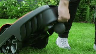 Flymo EasiLife robotic lawnmower Features and Benefits [upl. by Leacock]