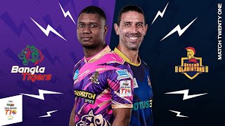 Match 21 HIGHLIGHTS  Bangla Tigers vs Deccan Gladiators  Day 8  Abu Dhabi T10 Season 6 [upl. by Erinna]