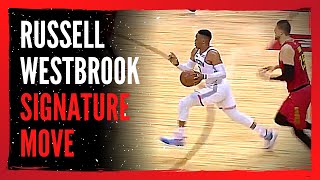 Russell Westbrook  Signature FullSpeed Layup  201920 Season [upl. by Bonns]