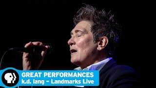 GREAT PERFORMANCES  kd lang – Landmarks Live in Concert  Preview  PBS [upl. by Elisee]