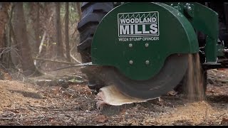 Woodland Mills WG24 PTO Stump Grinder [upl. by Lauren]