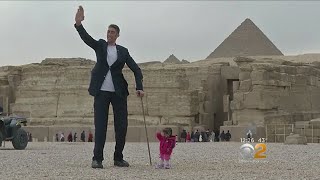 Worlds Tallest Man Meets Worlds Shortest Woman [upl. by Anotal]