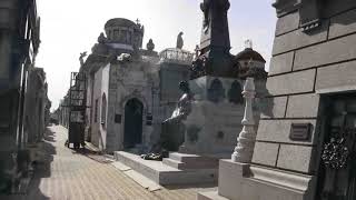 Walking La Recoleta Cemetery Buenos Aires [upl. by Ostler]