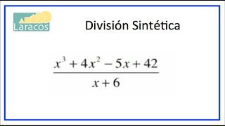 Division sintetica ejemplo 1 [upl. by Arel609]