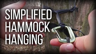 Hammock Hanging Simple and Cheap [upl. by Enrahs]