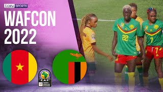 Cameroon vs Zambia  WAFCON HIGHLIGHTS  070322  beIN SPORTS USA [upl. by Llennhoj916]