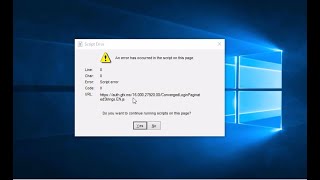 How to Fix OneDrive Startup Java Script Error on Windows 10 [upl. by Tiffany]