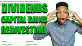 How To Automatically Reinvest Dividends amp Capital Gains With Fidelity 2021 [upl. by Cole322]