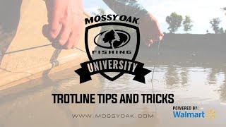 Trotline Fishing Tips and Tricks  Mossy Oak University [upl. by Kelly]