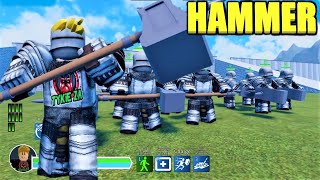 Roblox Warlords HAMMER review [upl. by Ebonee]